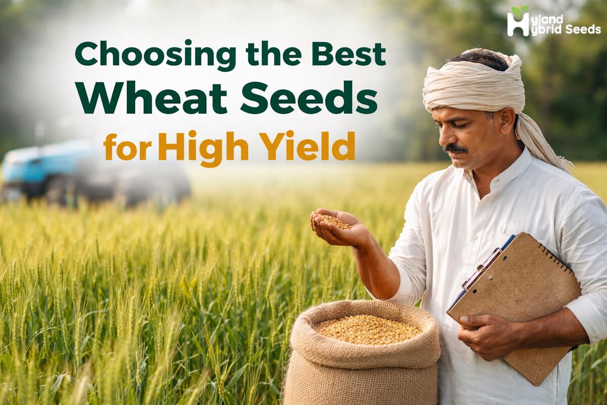 ज़्यादा पैदावार वाले गेहूं