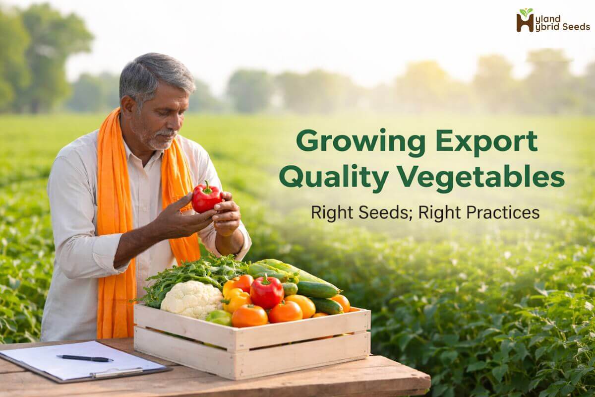 export quality vegetables